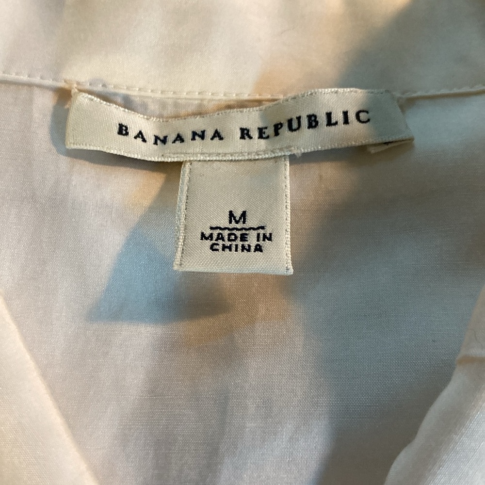 lovely sz M blouse off white - Picture 5 of 6